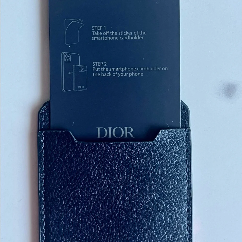 New - Authentic Dior Smartphone Cardholder